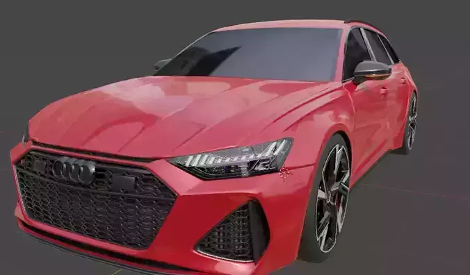 AudiRS6 AVANT Free 3D model