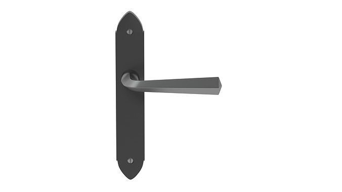 M Marcus Grafton Door Handle 3D model