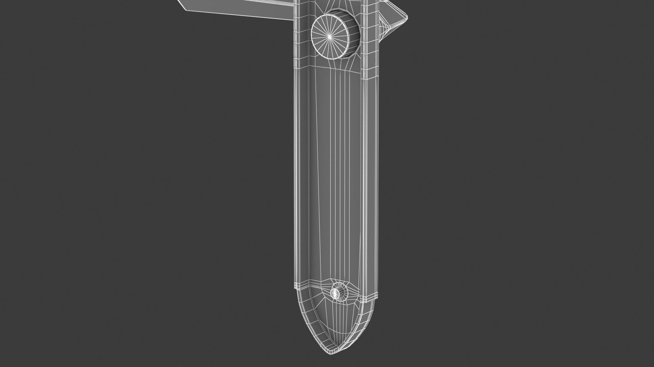 M Marcus Grafton Door Handle 3D model_7