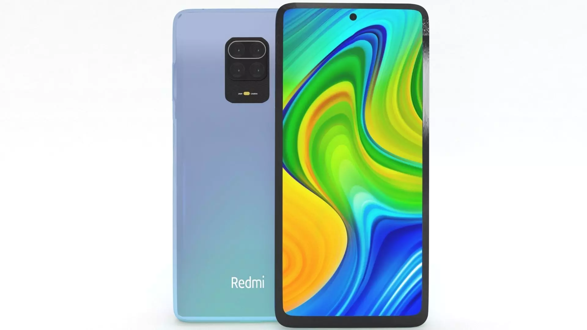 Xiaomi Redmi Note 9 Pro 3D model