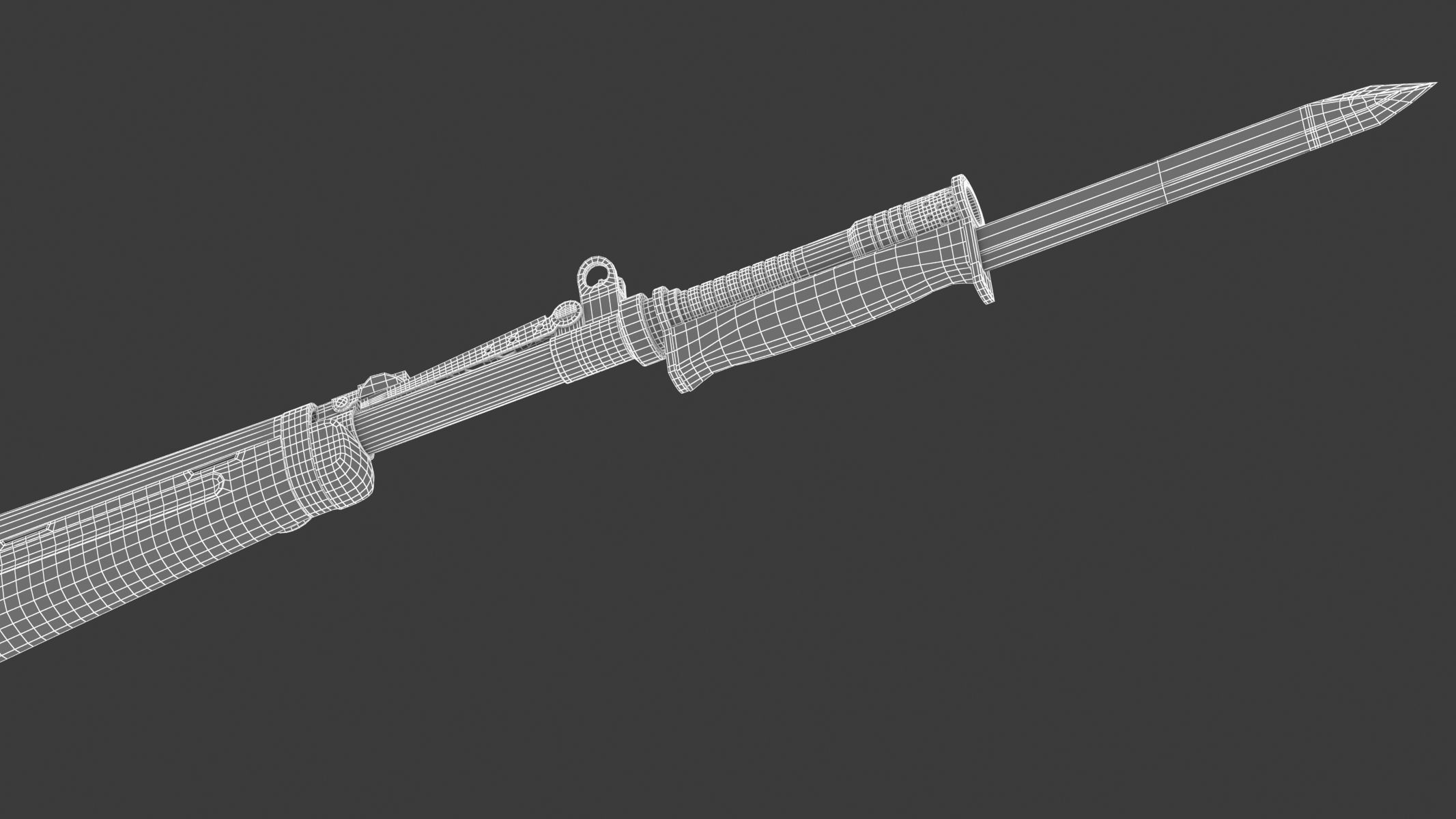 MAS-49 rifle 3D model_27