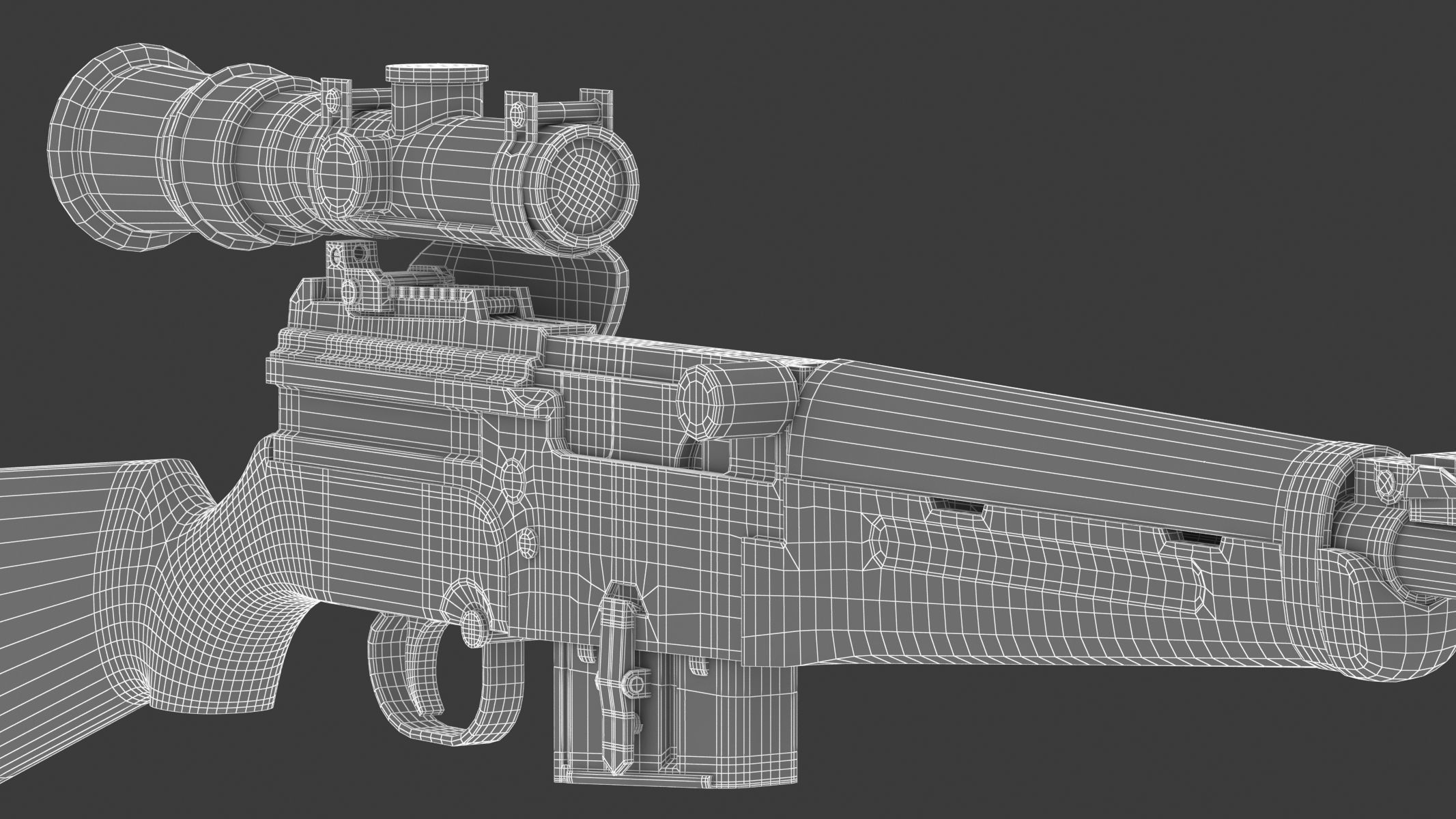 MAS-49 rifle 3D model_24