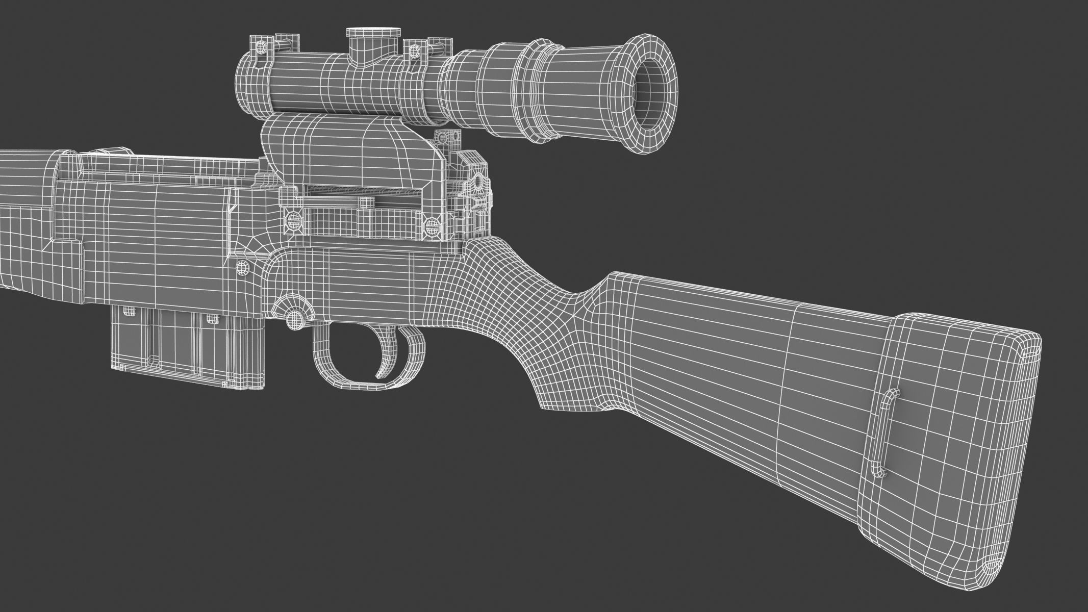 MAS-49 rifle 3D model_21
