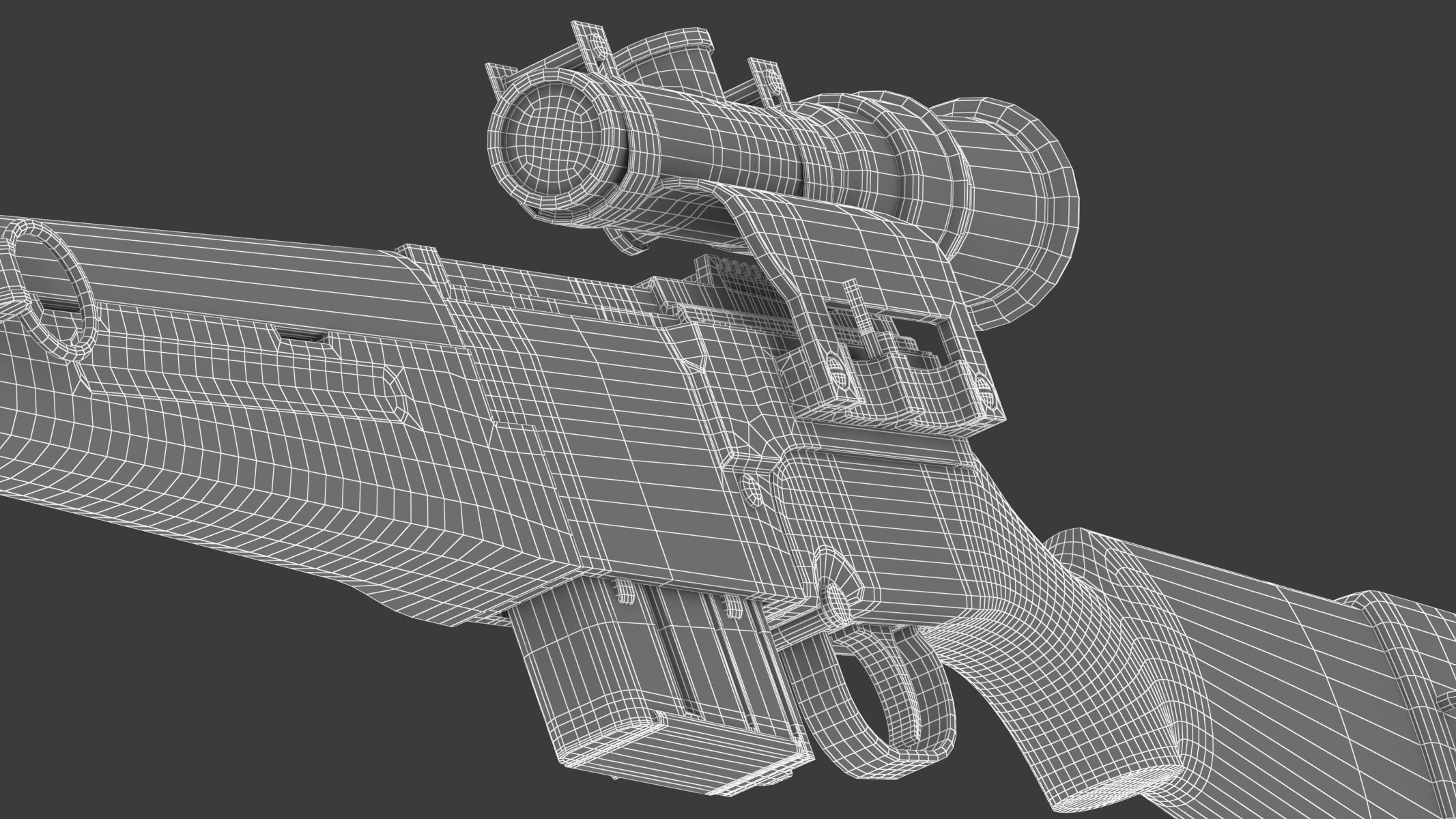 MAS-49 rifle 3D model_28