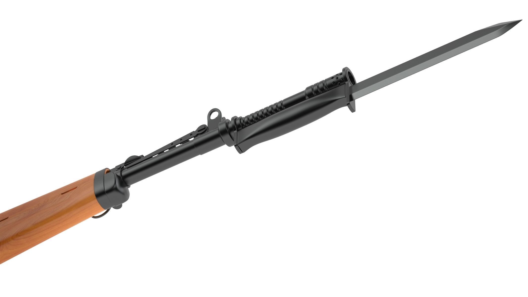 MAS-49 rifle 3D model_12