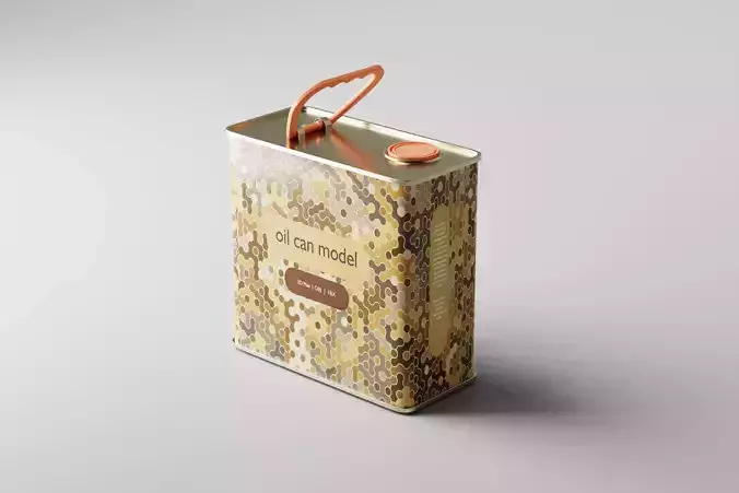 Aluminum Cooking Oil Can