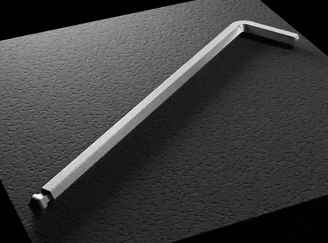 Allen key - Long rounded