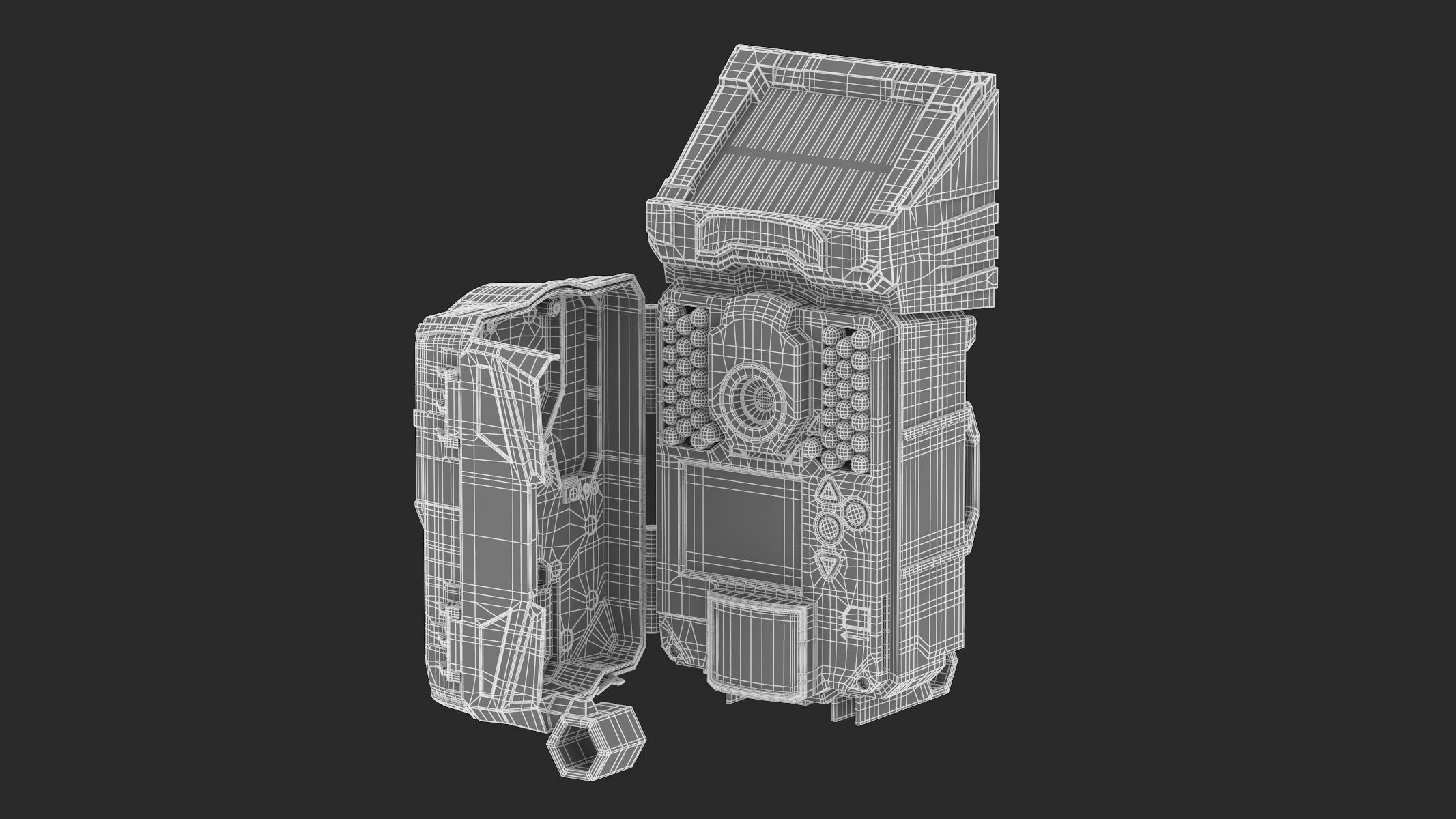 Spypoint Solar-Dark Trail Camera 3D model_15