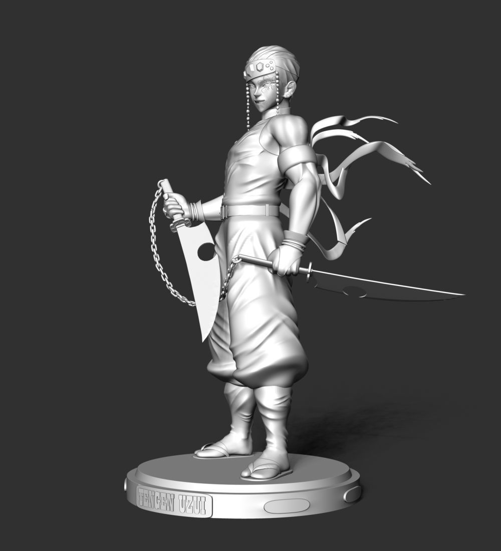 Tengen Uzui - Demon Slayer 3D print model_12