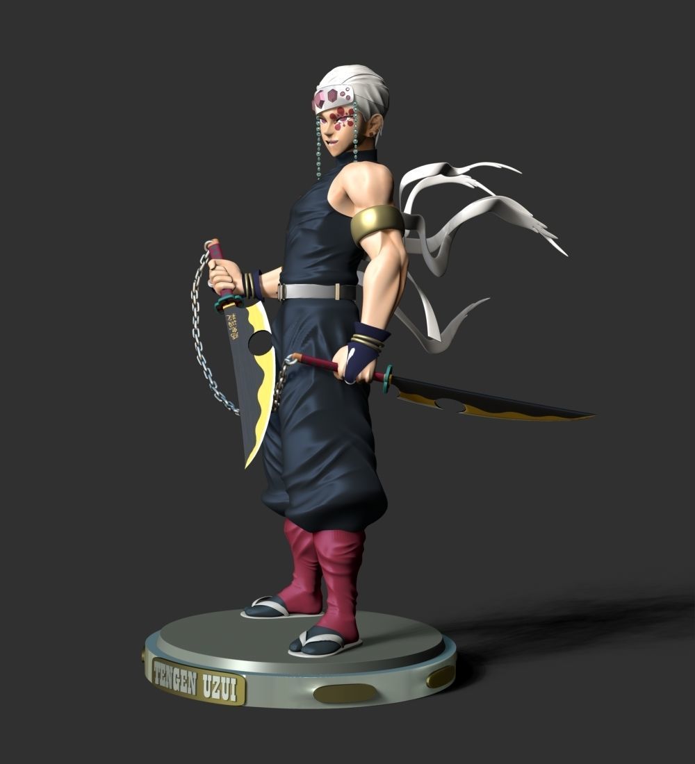 Tengen Uzui - Demon Slayer 3D print model_10