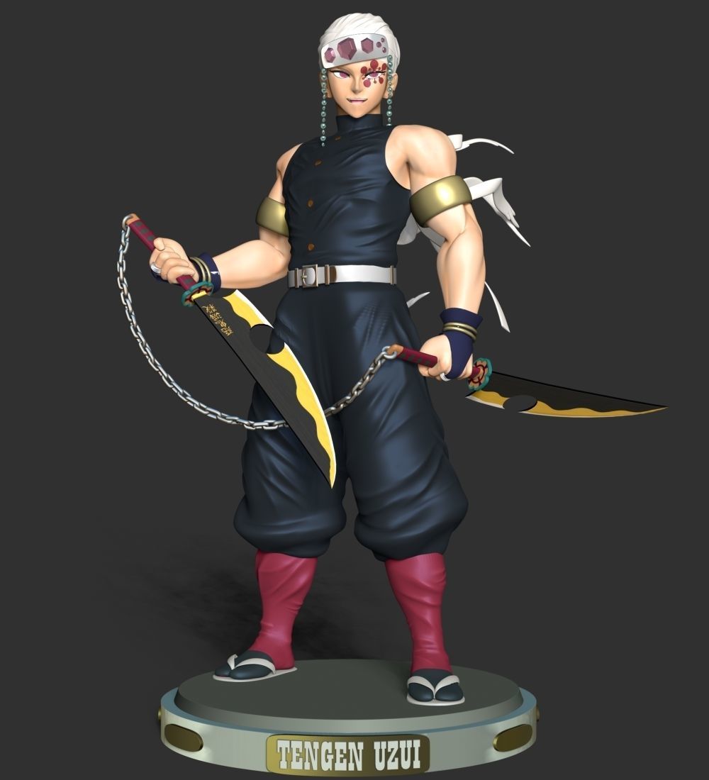 Tengen Uzui - Demon Slayer 3D print model_5