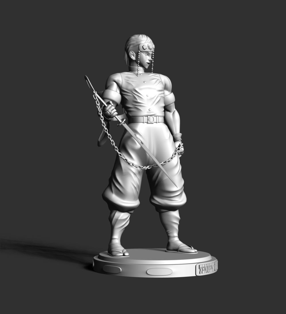 Tengen Uzui - Demon Slayer 3D print model_13