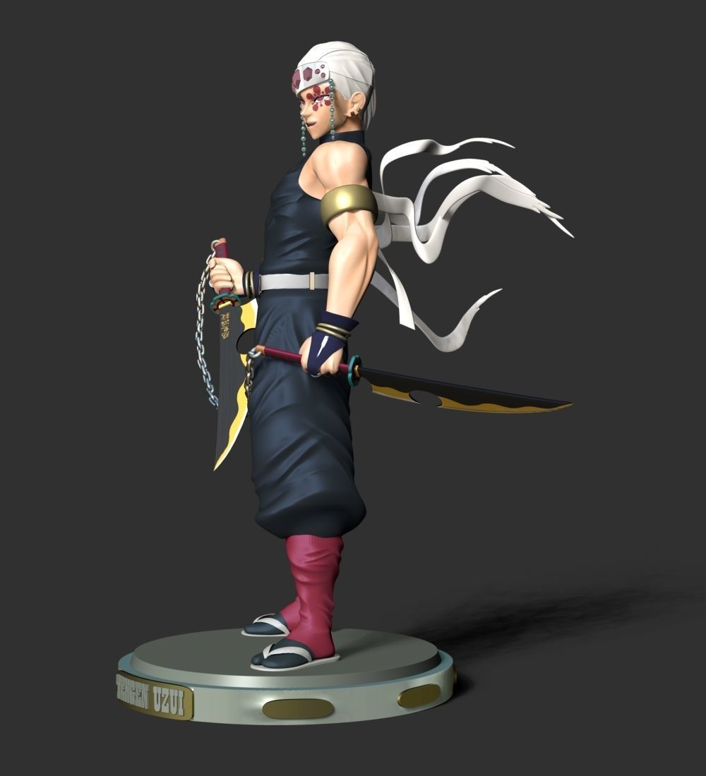 Tengen Uzui - Demon Slayer 3D print model_6