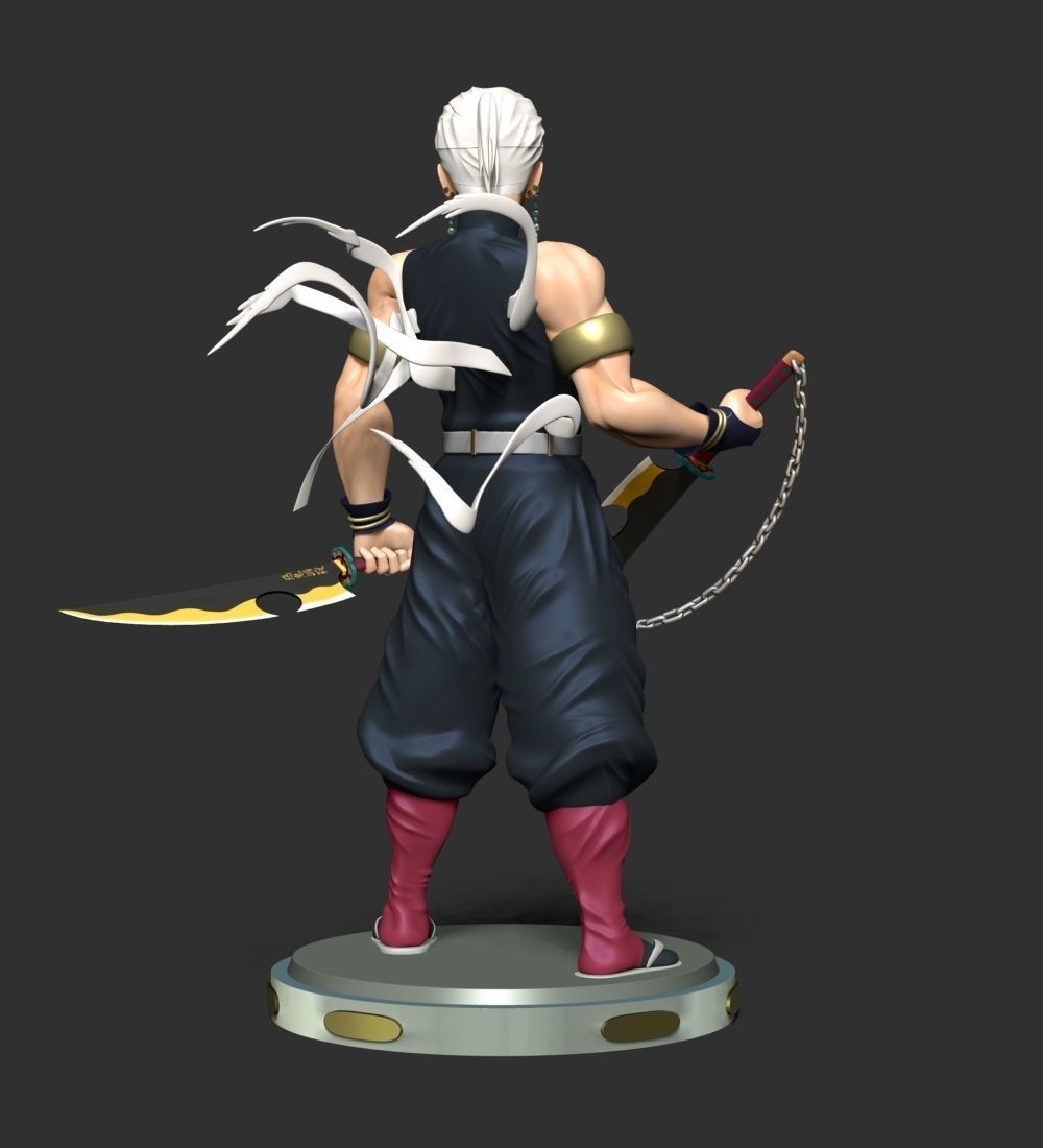 Tengen Uzui - Demon Slayer 3D print model_8