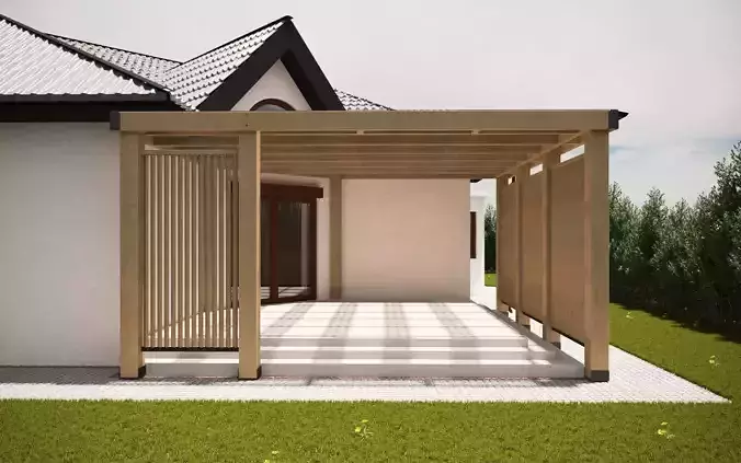 Garden WOODEN Alcove