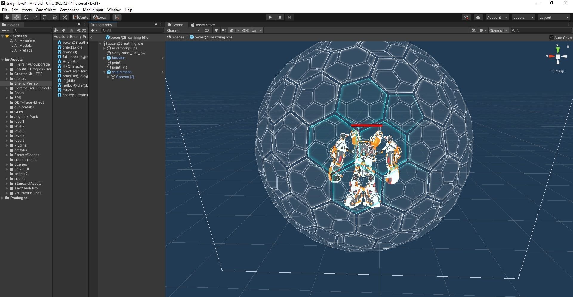 Boxer Boss Unity Package 3D model_5