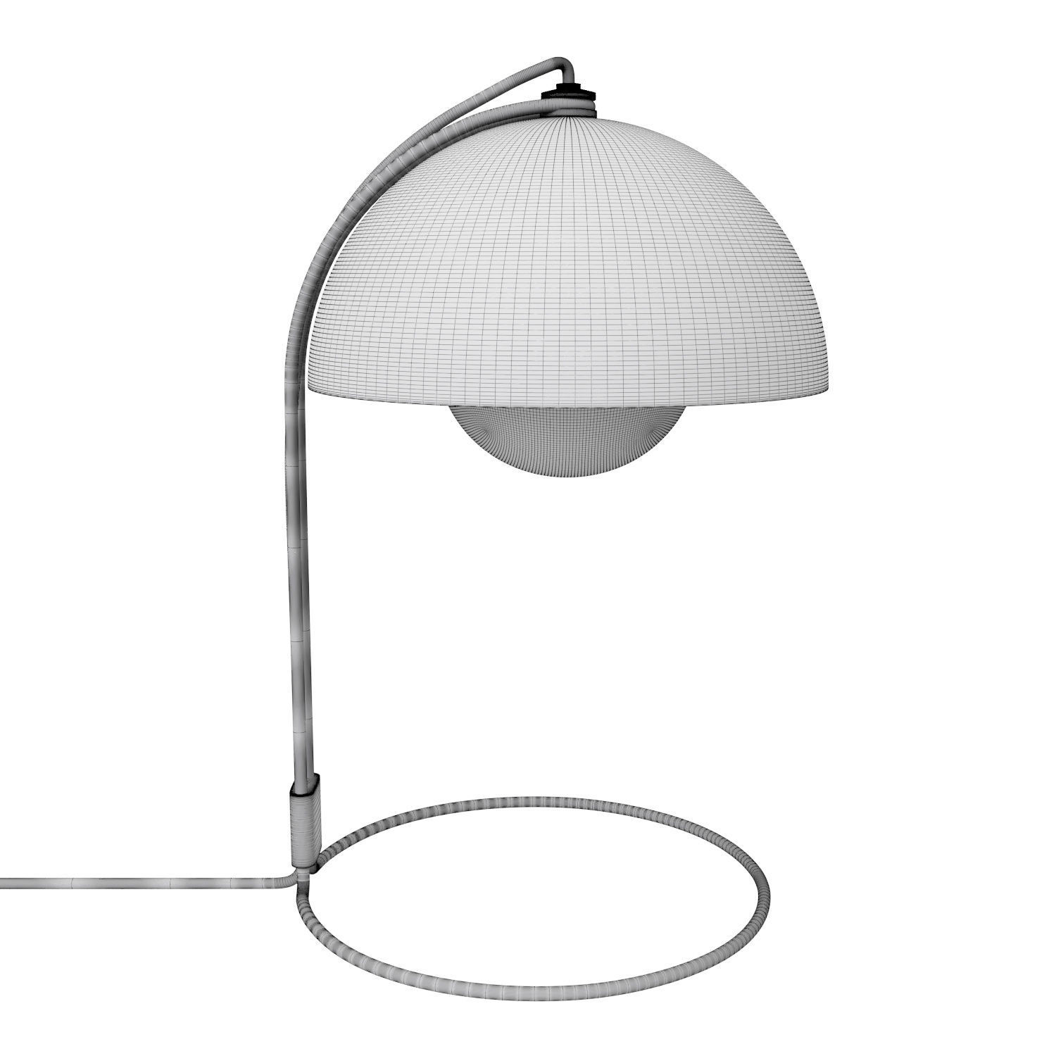 Flowerpot VP4 3D model_4