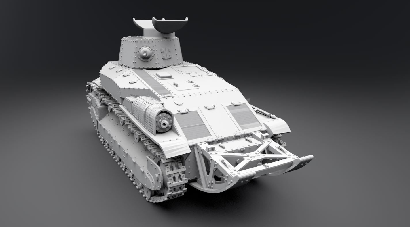 Type 89 I Go Scale model 3D print model_2