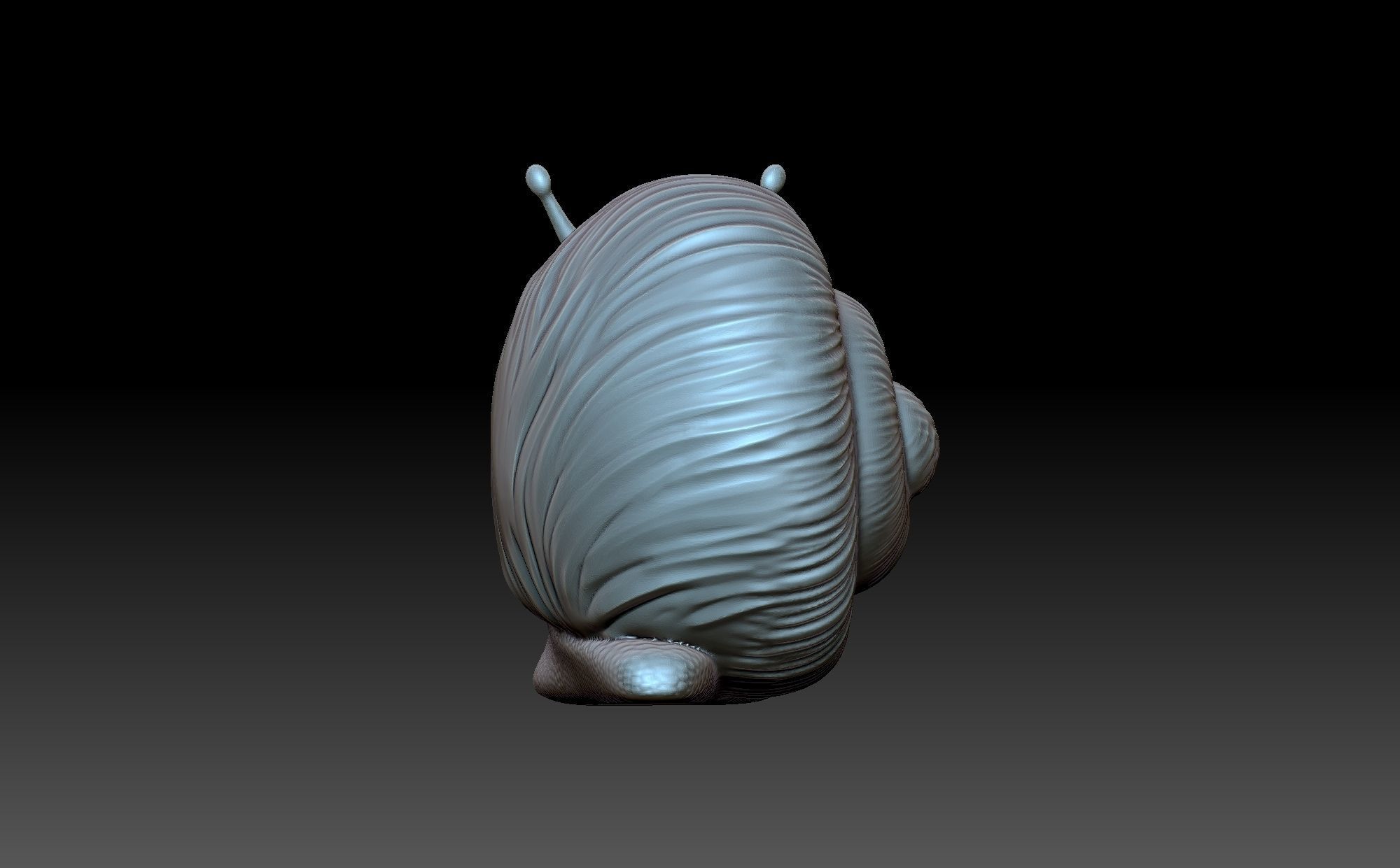Snail 3D print model_7