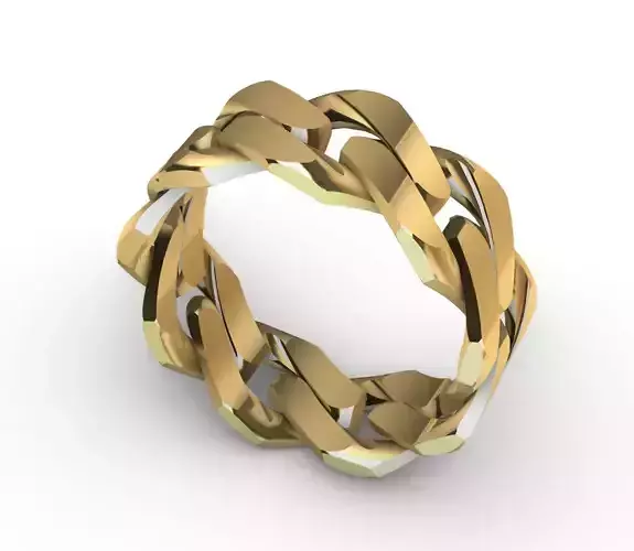 Cuban Chain Ring