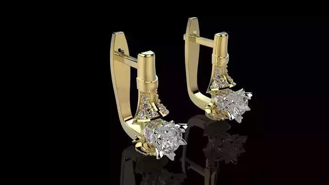 EARRINGS AYDA 30ST N1