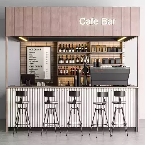 Cafe Bar 3D model