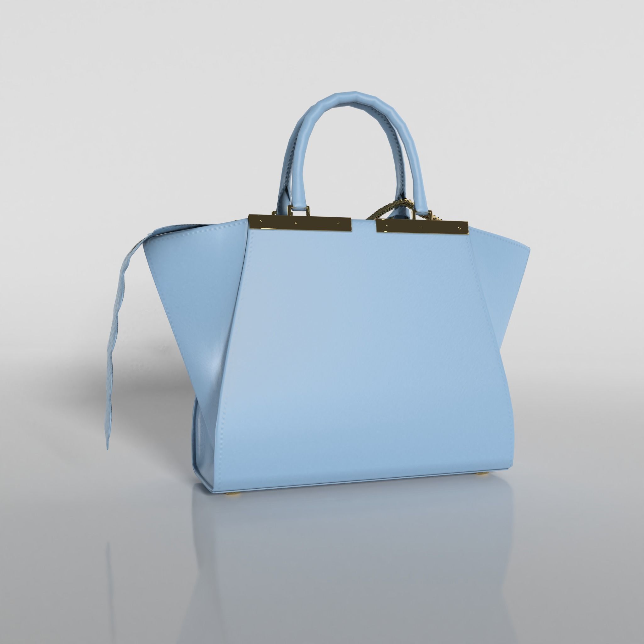 Fendi 3jours and  Micro Baguette bags -   3d Model 3D model_7