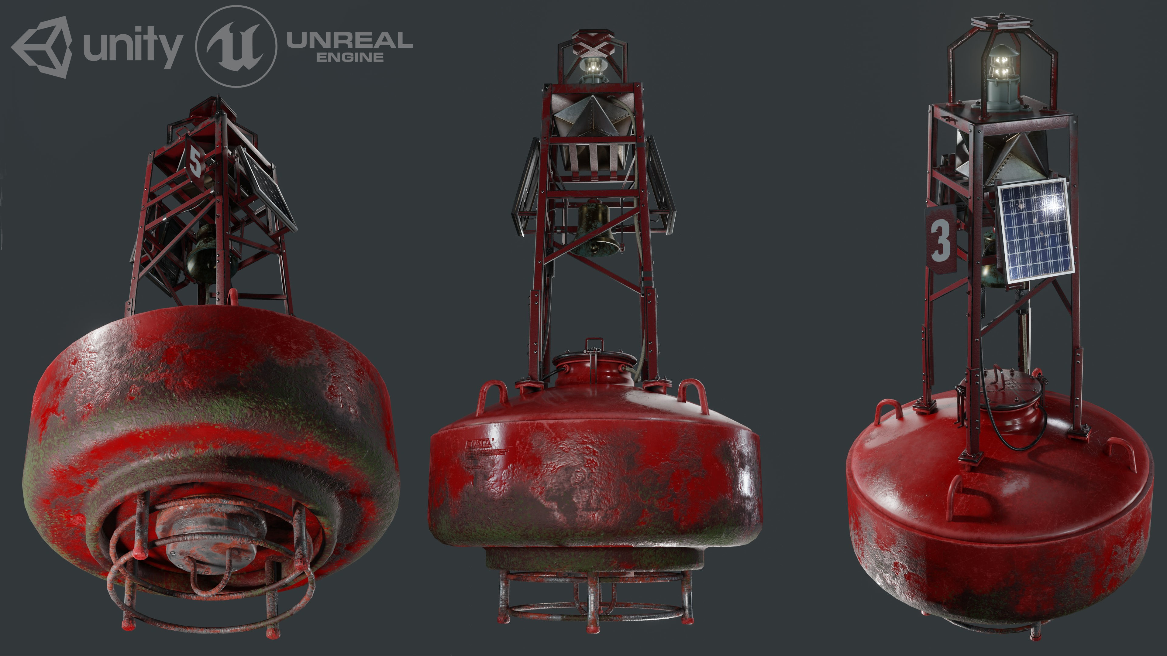 Harbour environment 3D Model Collection_4