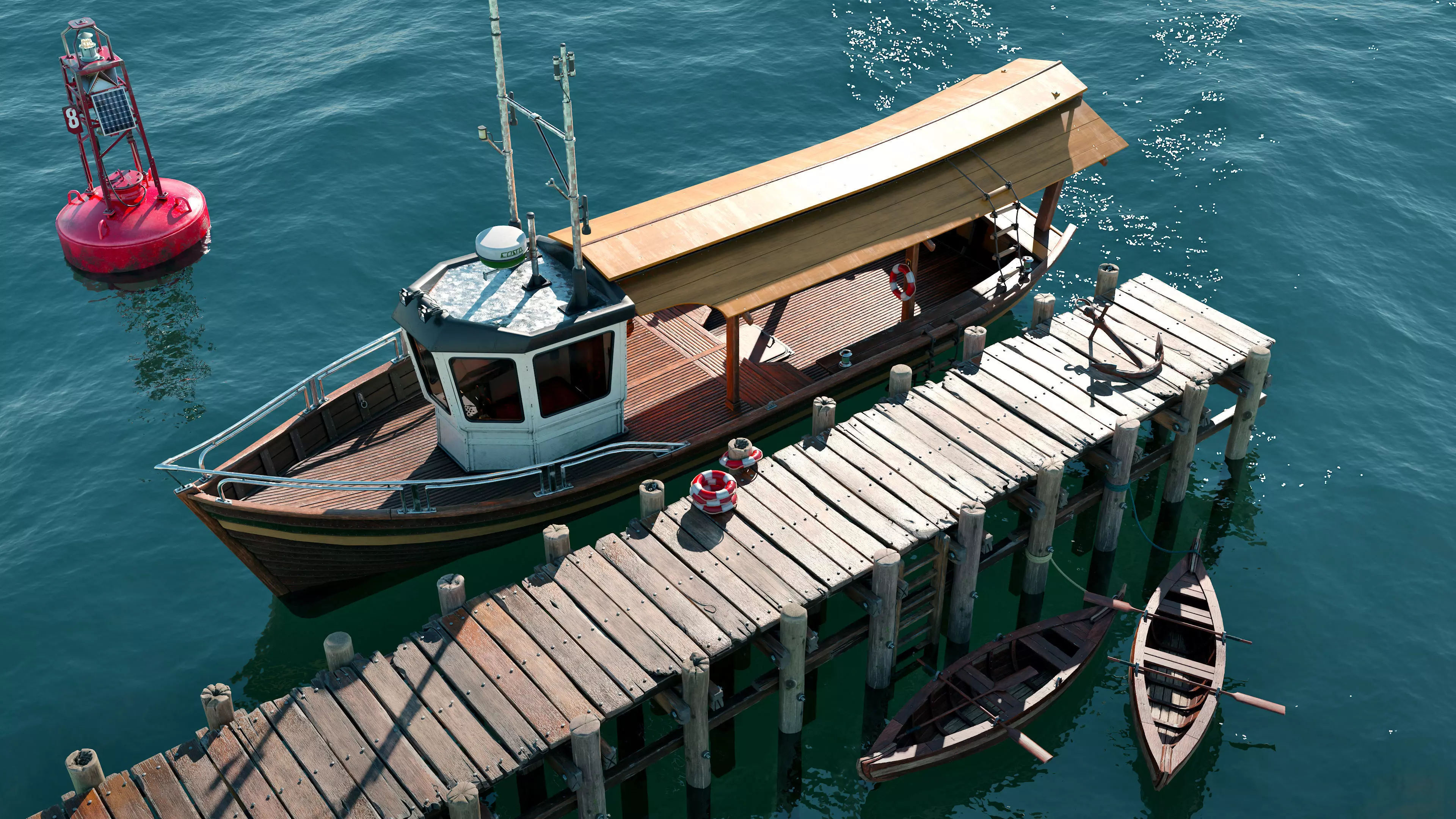 Harbour environment 3D Model Collection_0