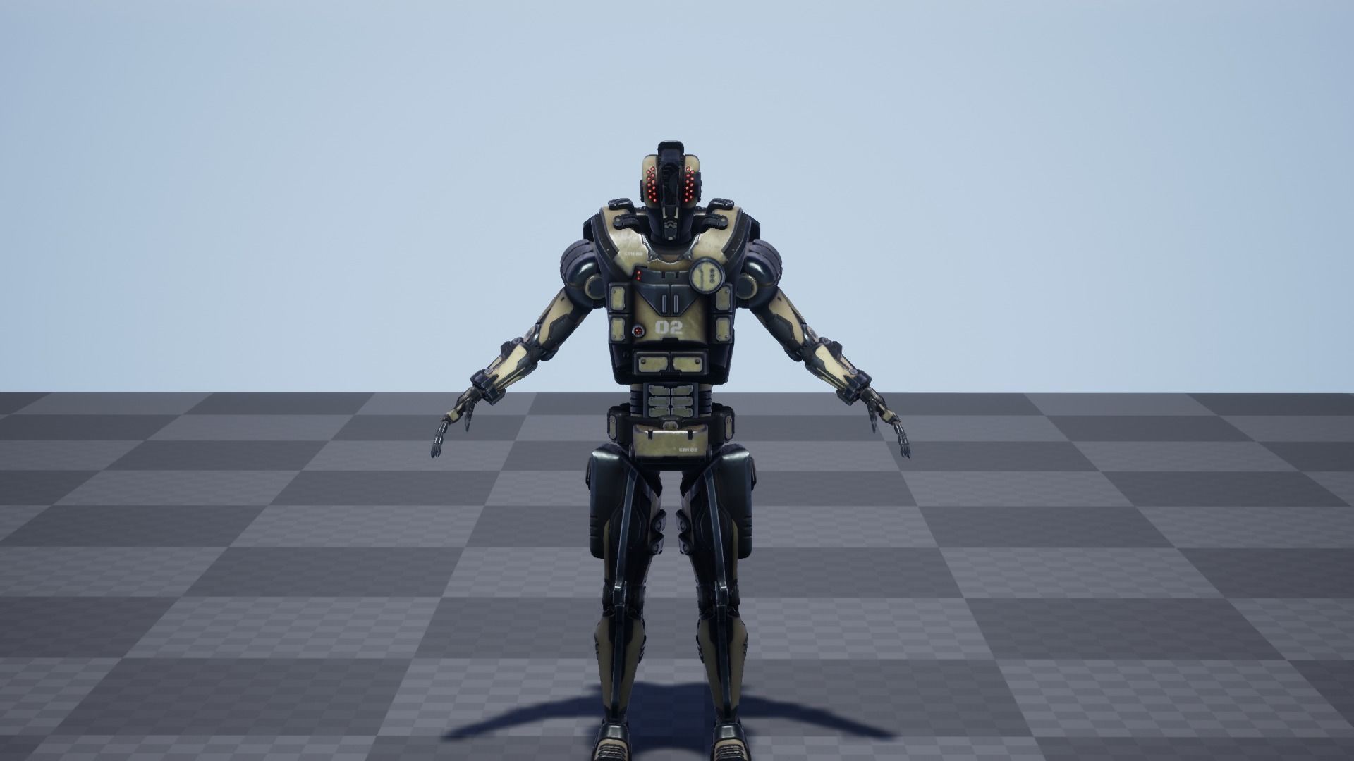 Etasphera02 assault rifle Low-poly 3D model_23