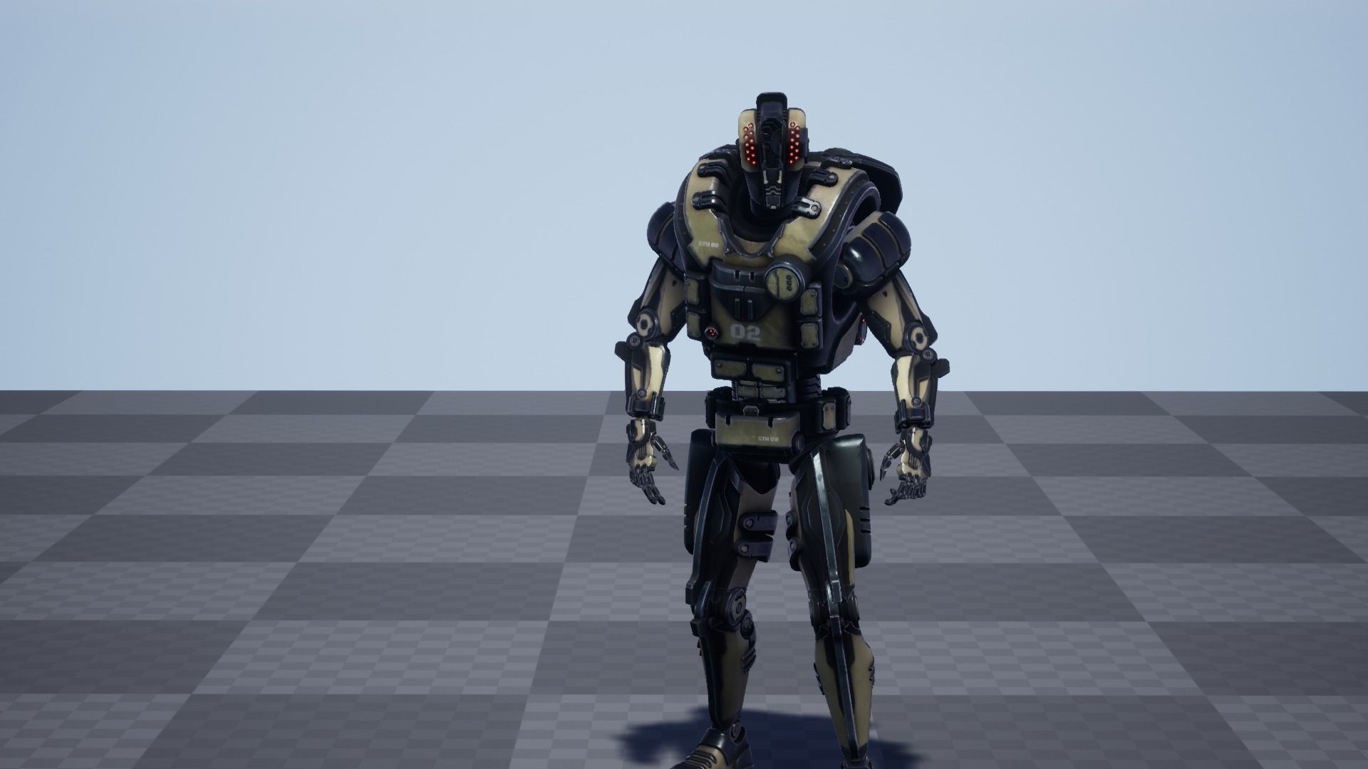 Etasphera02 assault rifle Low-poly 3D model_24