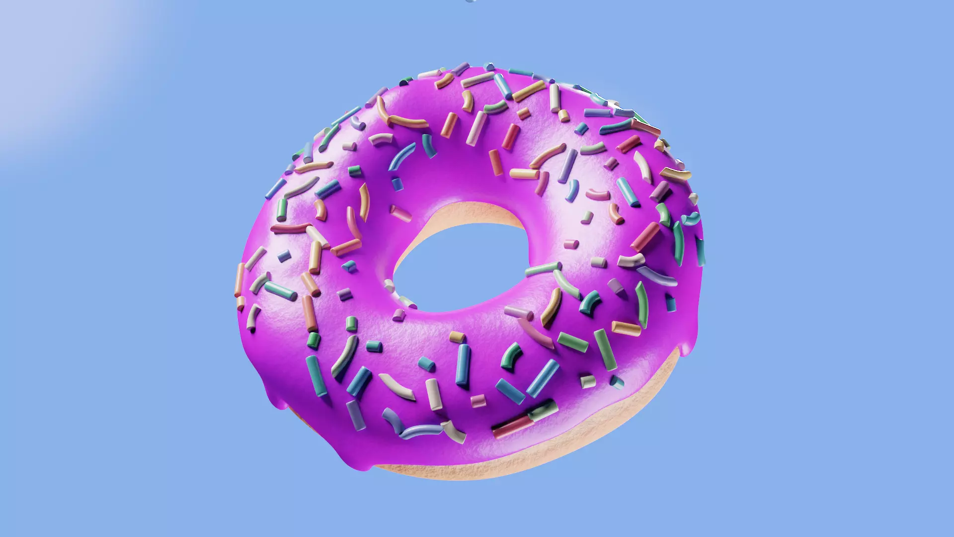 Donut Free 3D model