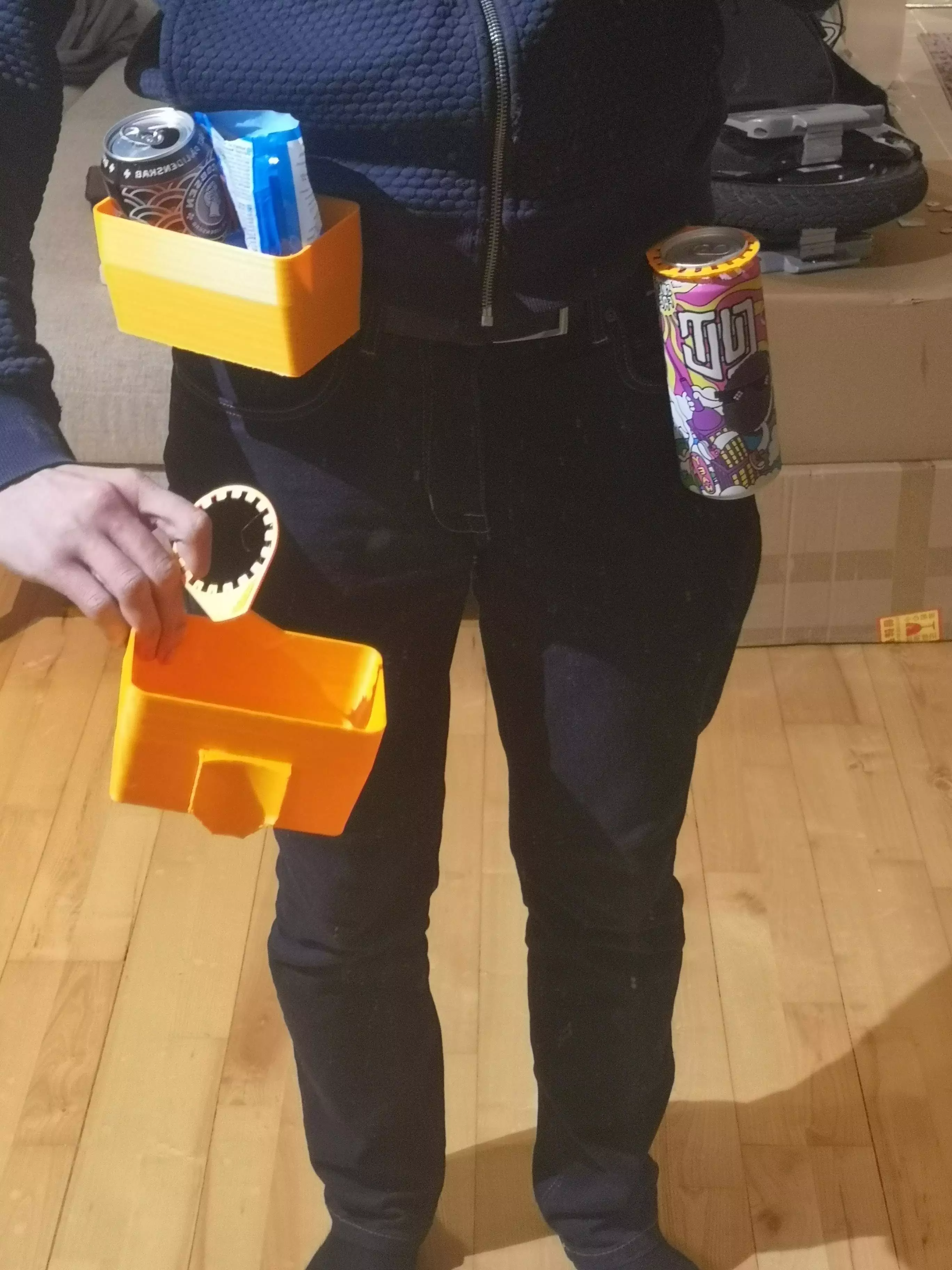 Party Box - belt accessory 3D print model