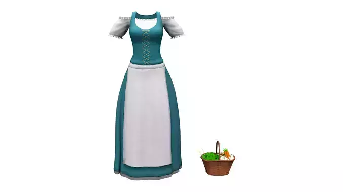 Farmer Daughter Outfit Costume