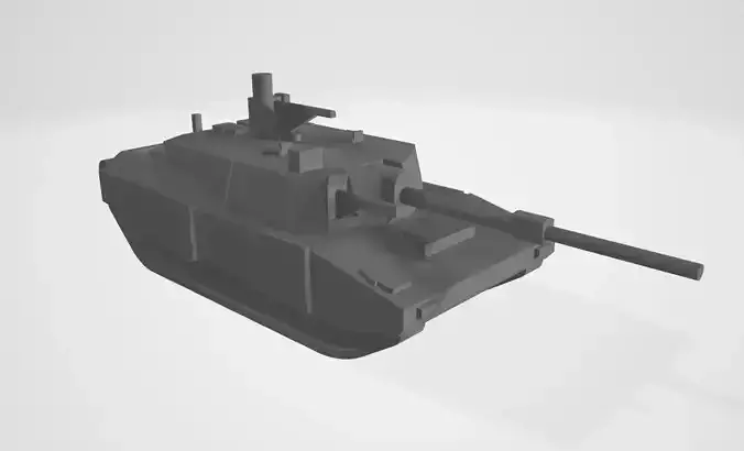 Hades A4M Main Battle Tank 3D print model