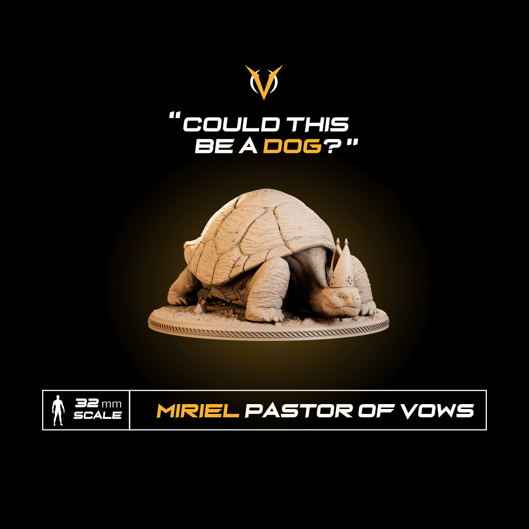 Miriel Pastor of Vows - Miniature for 3D Printing 3D print model_4