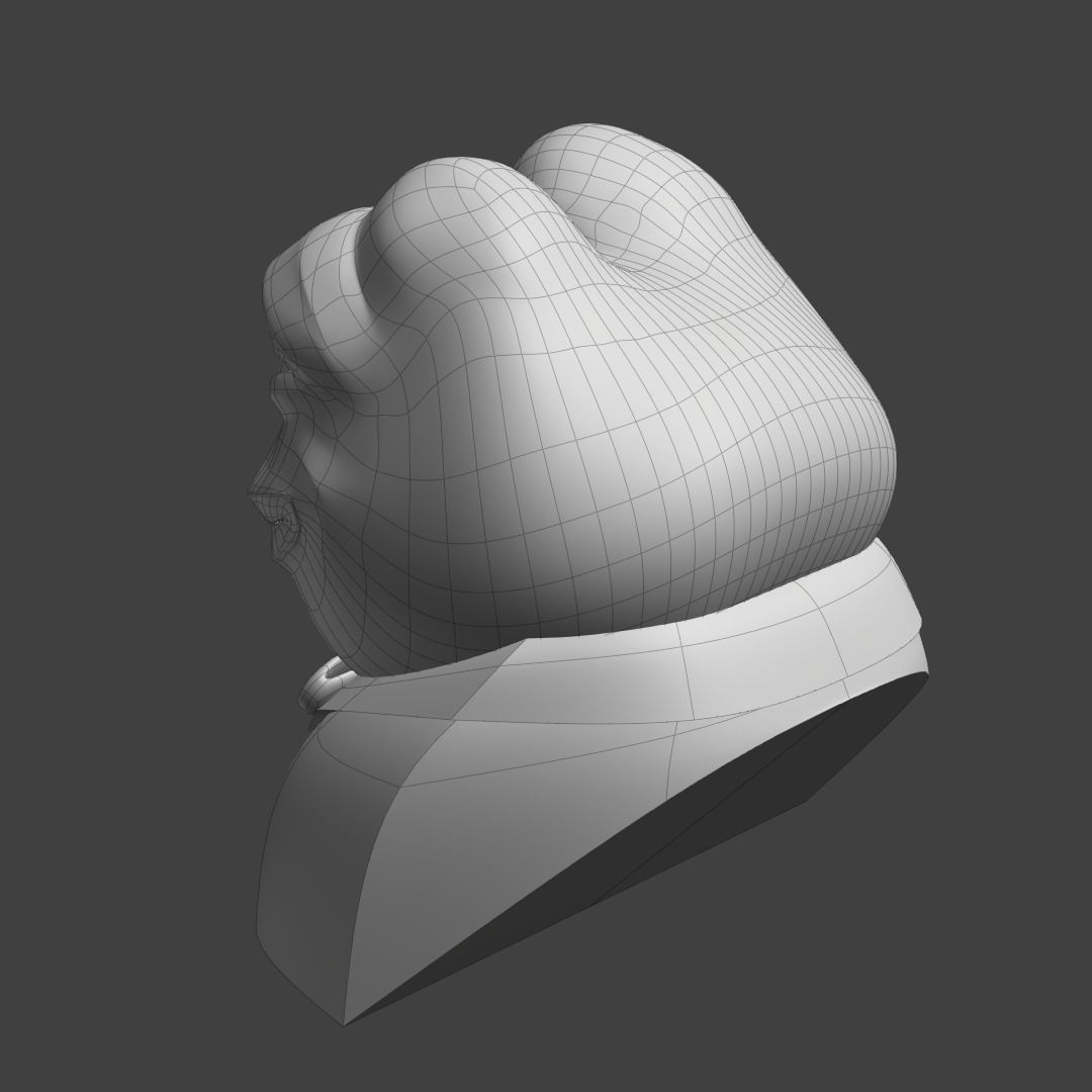 Tuxedo Pepe Low-poly 3D model_22