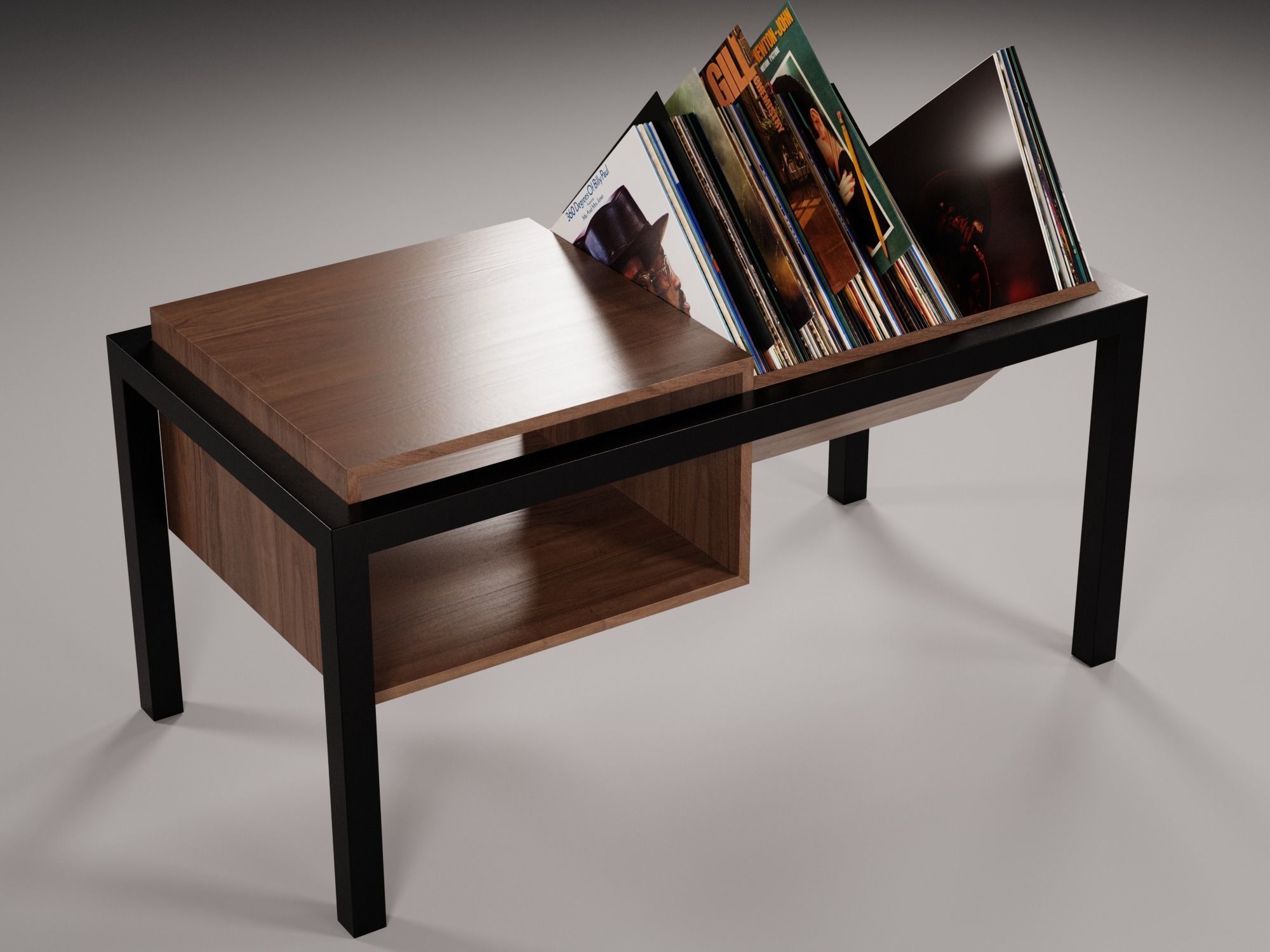 Vinyl Storage No45 3D model_9