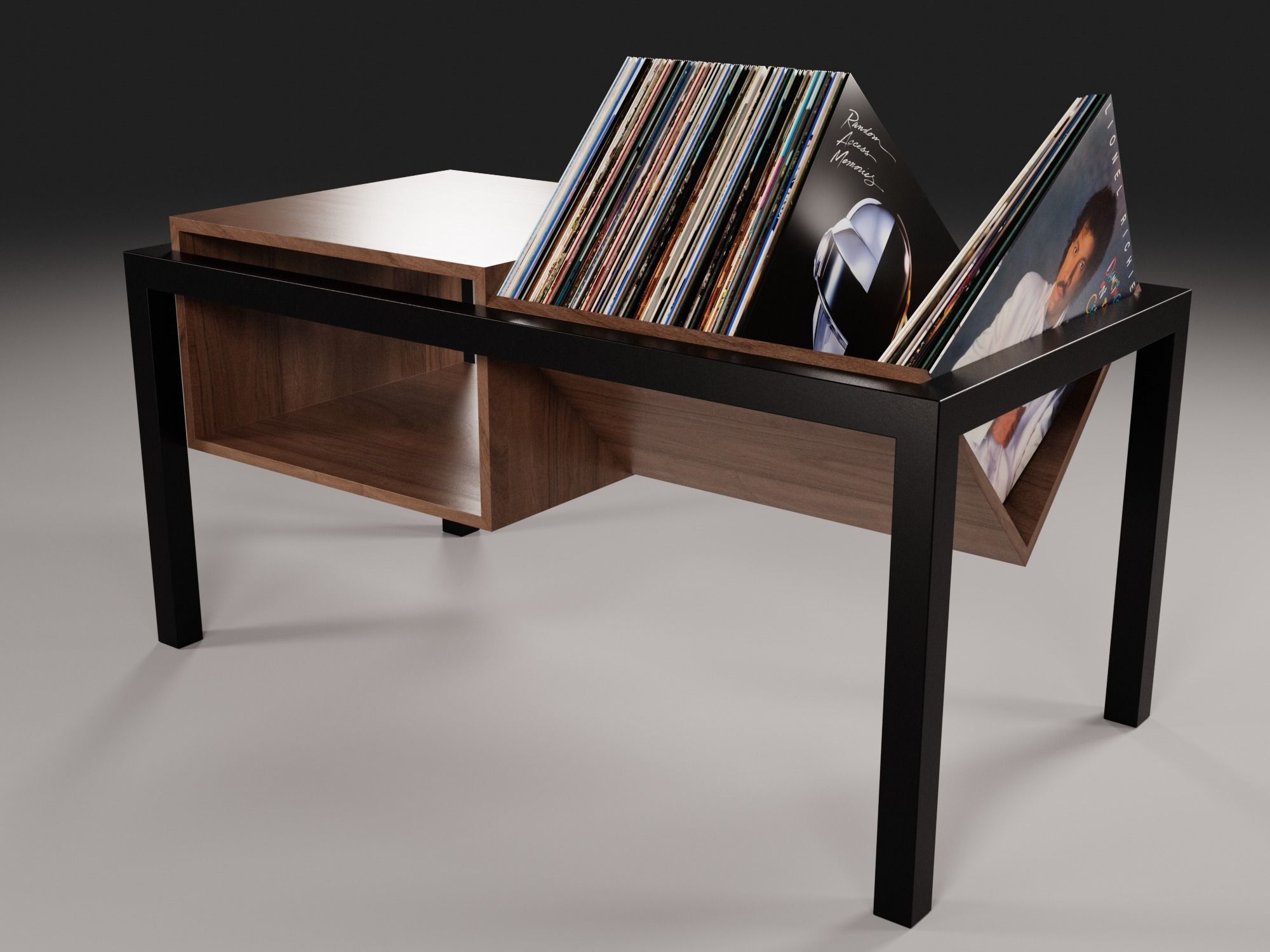Vinyl Storage No45 3D model_1