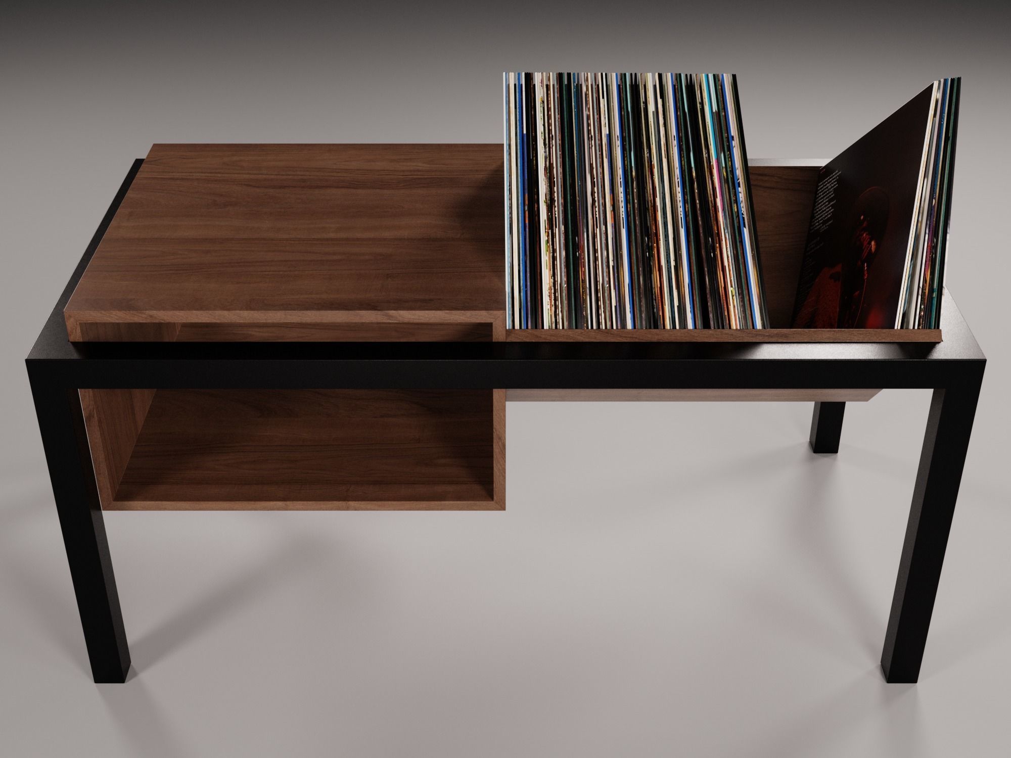 Vinyl Storage No45 3D model_5