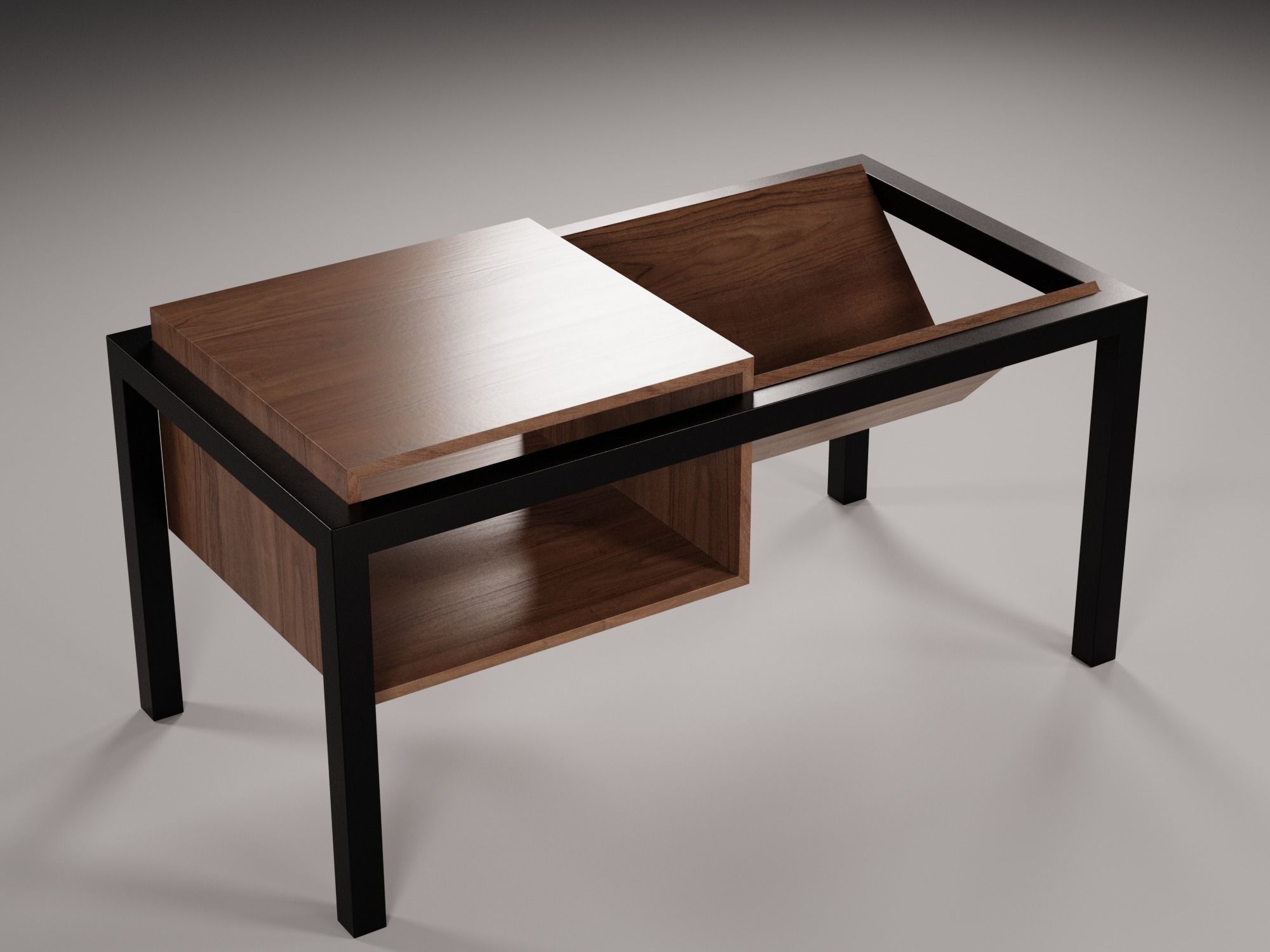 Vinyl Storage No45 3D model_10