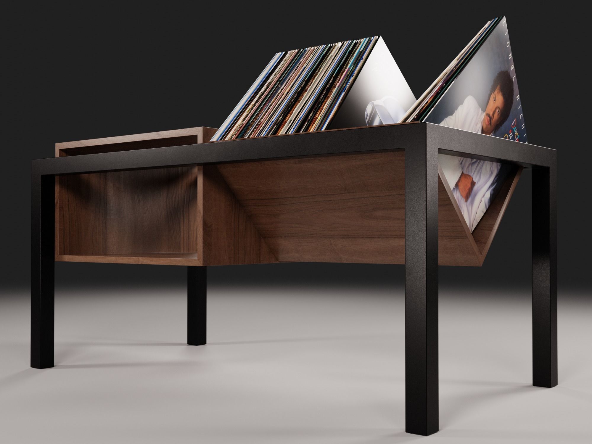 Vinyl Storage No45 3D model_3