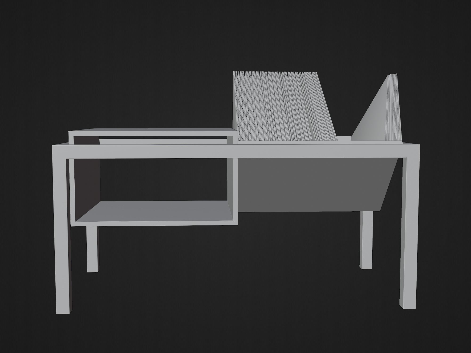 Vinyl Storage No45 3D model_15