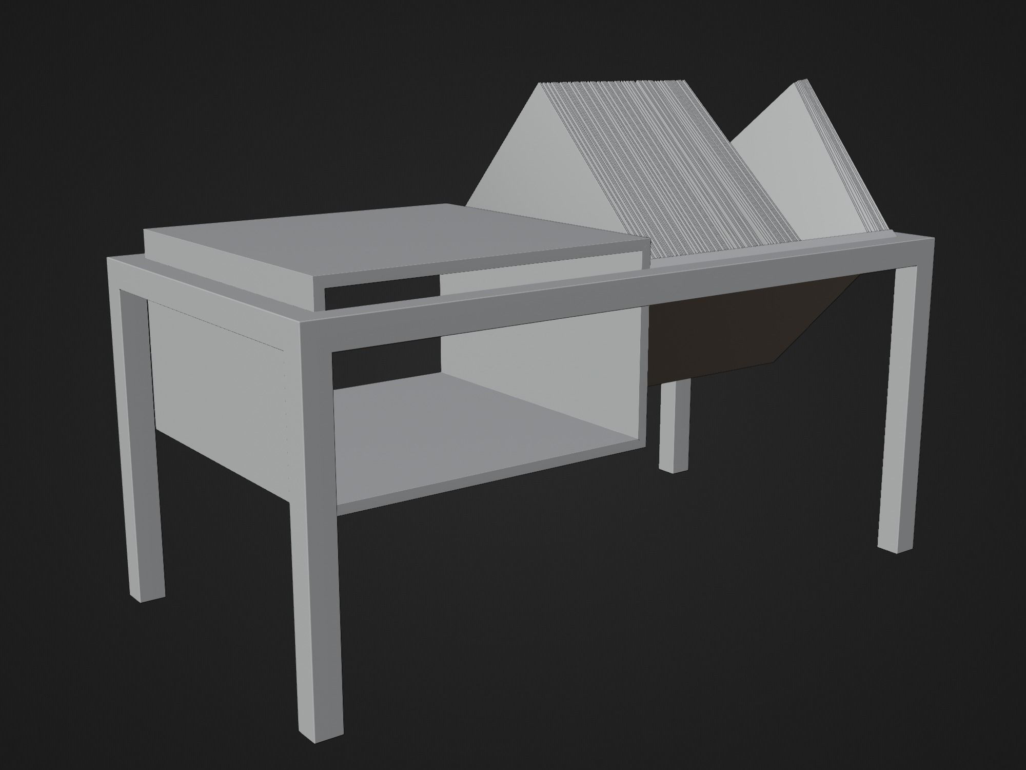 Vinyl Storage No45 3D model_14