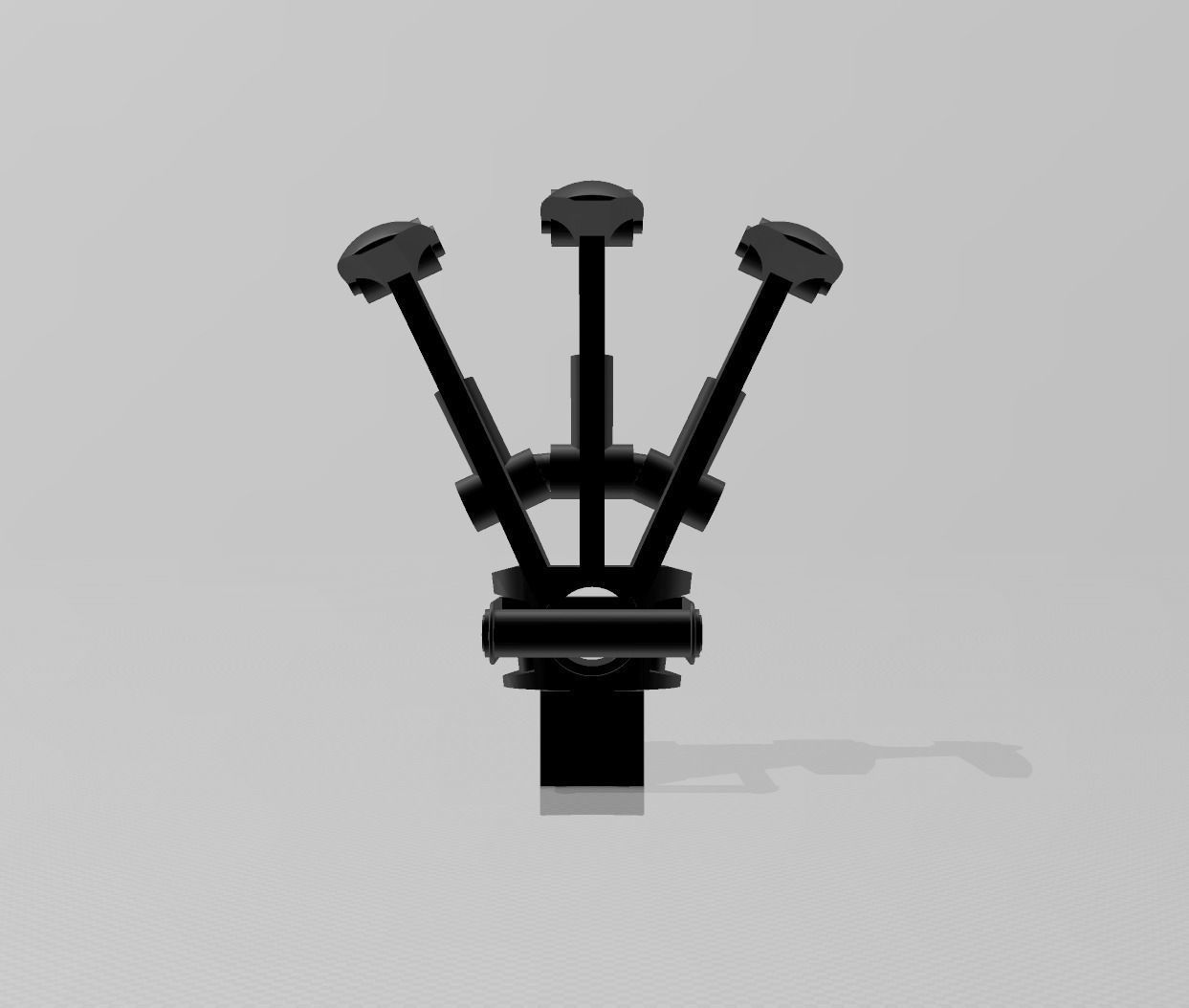 Bionicle Inspired Earth Claws 3D Printable Model 3D print model_2