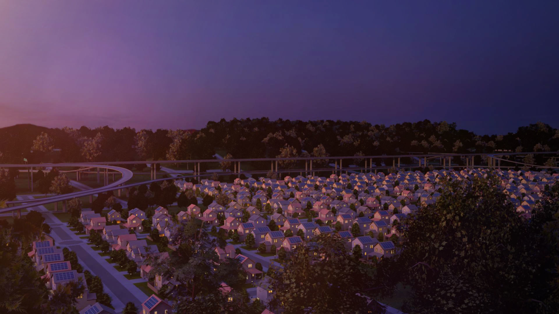 Freeway01 Suburbs 3D model_3