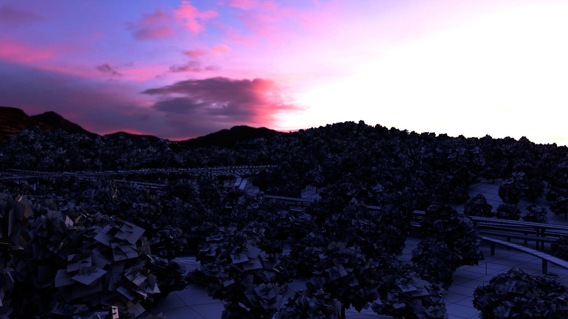 Freeway01 Suburbs 3D model_21