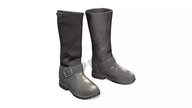 Female Motobike Biker Rider Boots