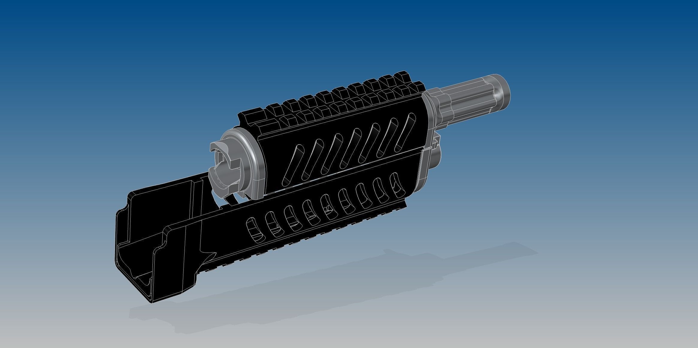 Tacticool AKM 3D model_19