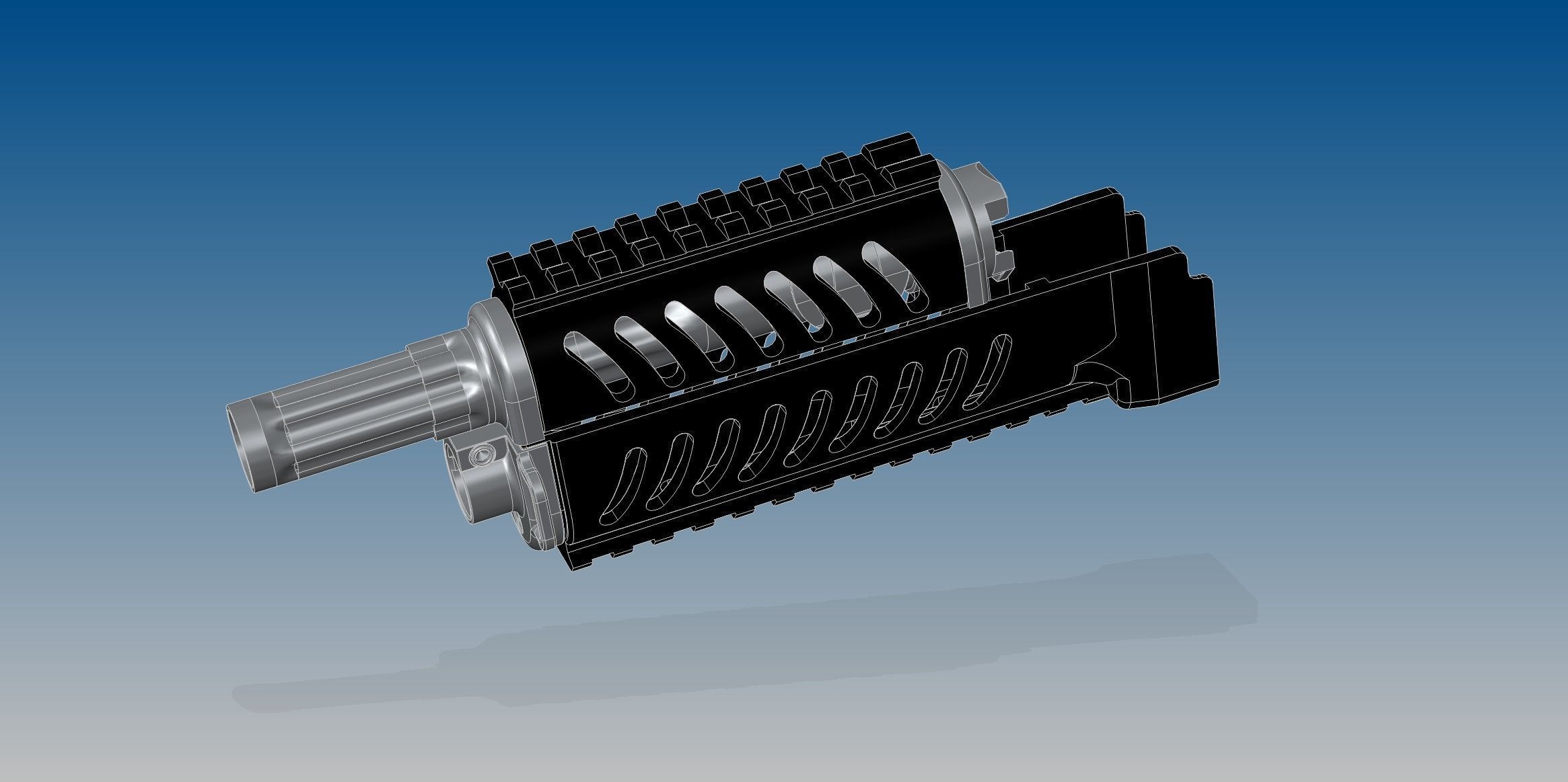 Tacticool AKM 3D model_21
